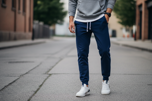 Navy Blue Street Joggers