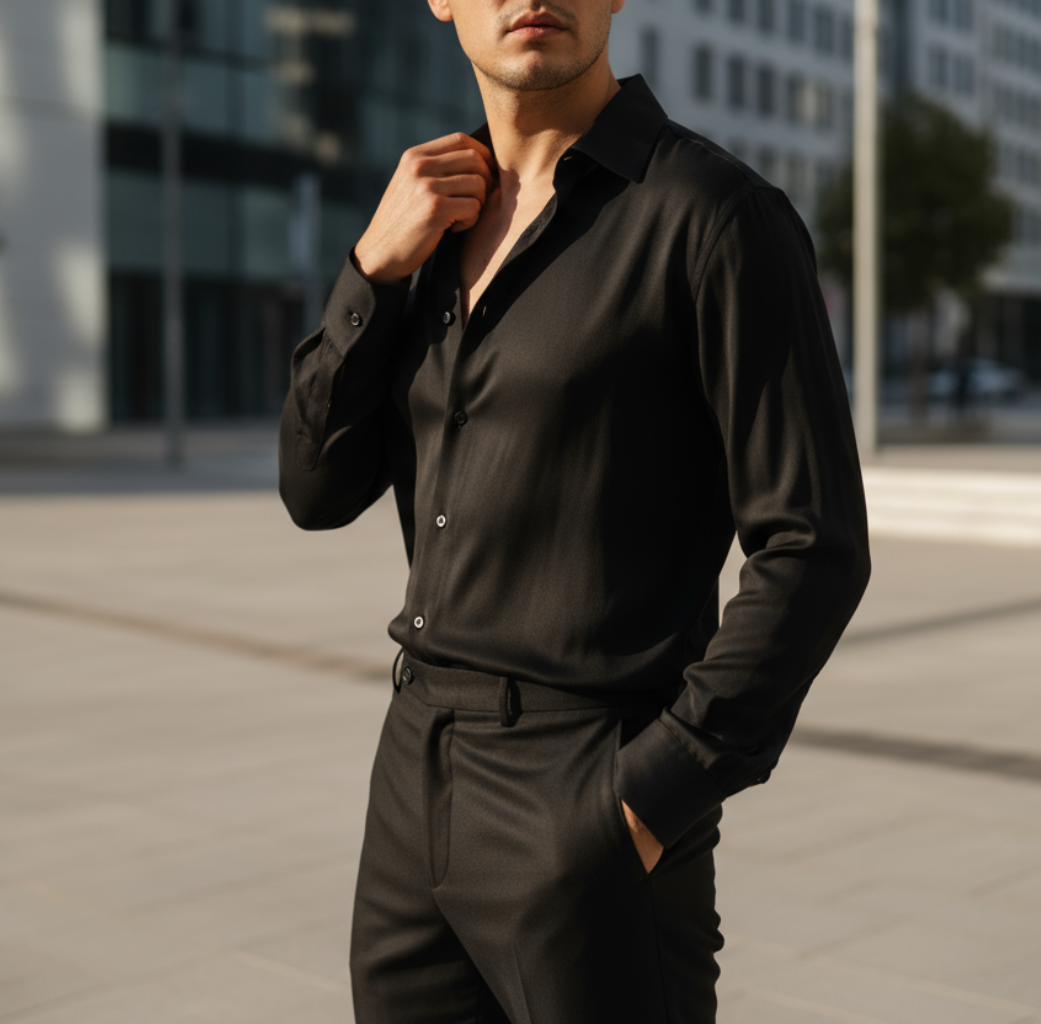 Black Casual Shirt